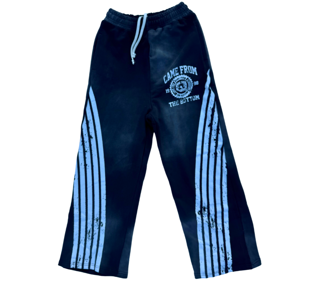 CFB BLACK LOGO JERSEY SWEATPANTS