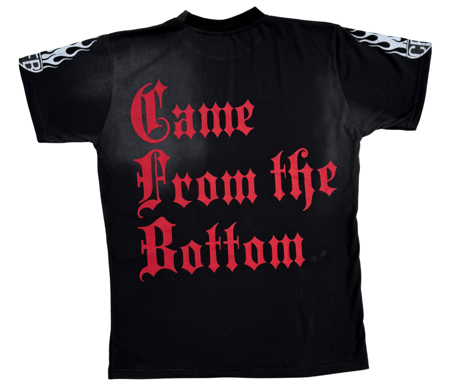 CFB BLACK ACID WASH TEE SHIRT