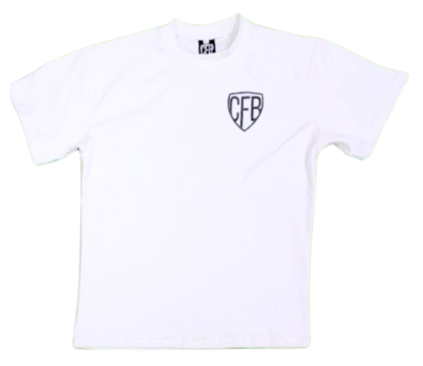 CFB WHITE LOGO TEES