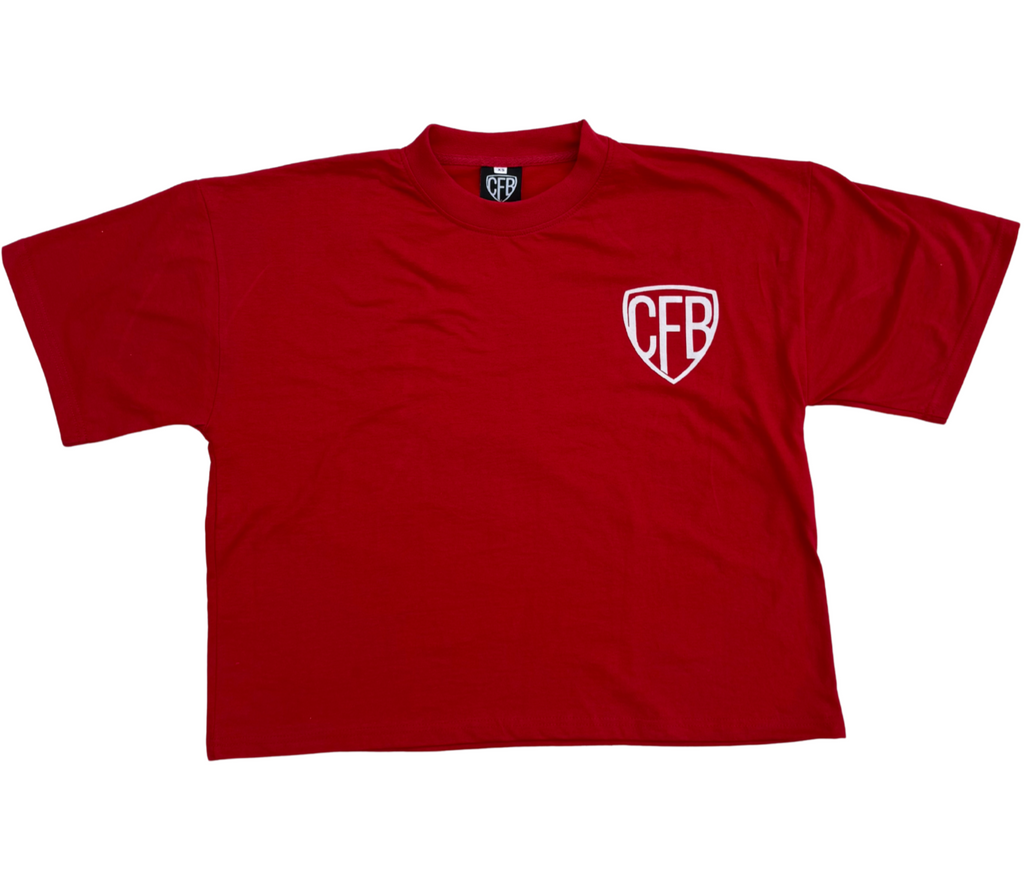CFB RED LOGO TEE SHIRT
