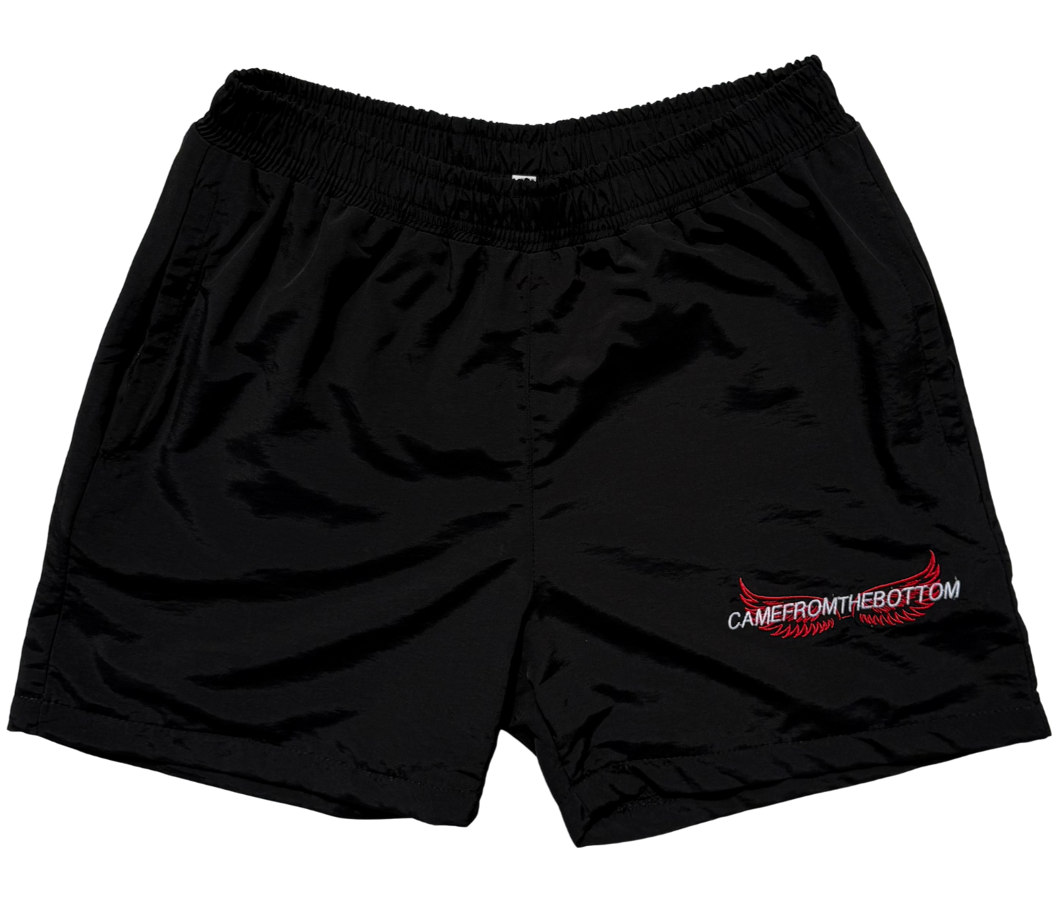 CFB WOMENS BLACK WINDBREAKER SHORTS